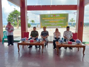 Penarikan mahasiswa PKL angkatan V Faperta Untika, Banggai Laut, 20 November 20241